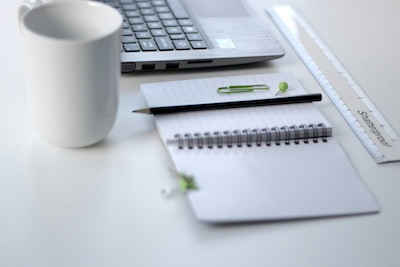 Various stationery, representing paperwork