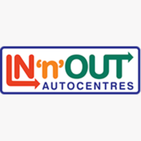 IN'n'OUT Autocentres logo