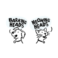 Barking Heads & Meowing Heads logo